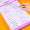64 Pages / Book of Children's Addition and Subtraction Learning Math Students Handwriting Preschool Mathematics Exercise Books