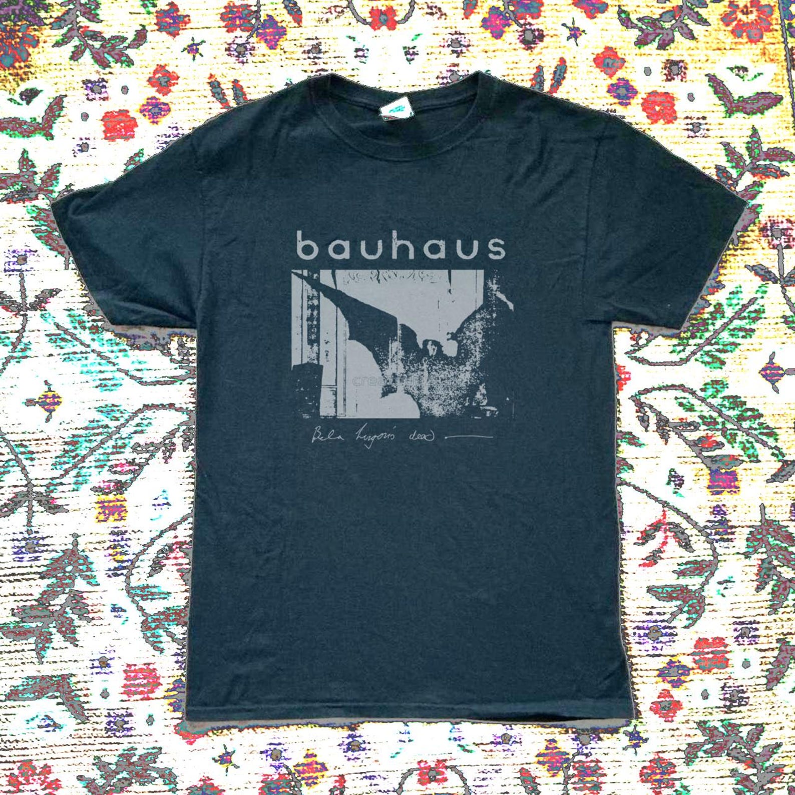 bauhaus band T-Shirt Alt Rock Tee, Unisex Cotton, Retro T-Shirt, Trendy Shirts 4XL