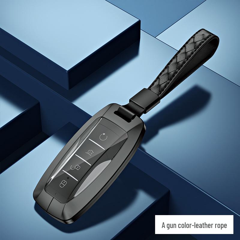 BYD Aluminum Alloy Car Key Case - Qin, Pro, Song, Tang, Han Metal Key Shell