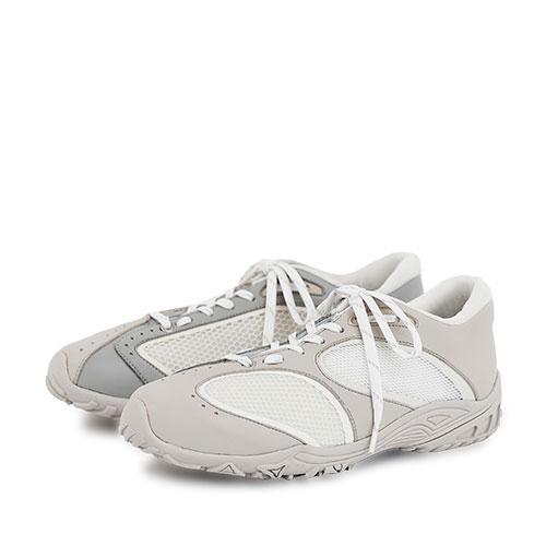 [Negative Three] Asymmetry No.2 Sneakers - Ivory Grey NT3BESSSN002WH