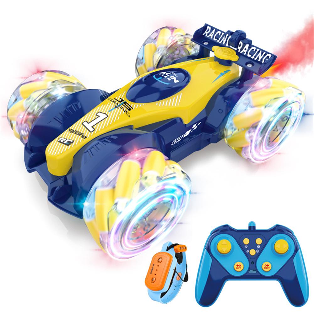 

JC016 4WD Stunt Vehicle Double Sided Driving Drift 2.4G RC Car, Dual Controller (CE/CPC/ASTM/EN71 Certified) Dark Blue