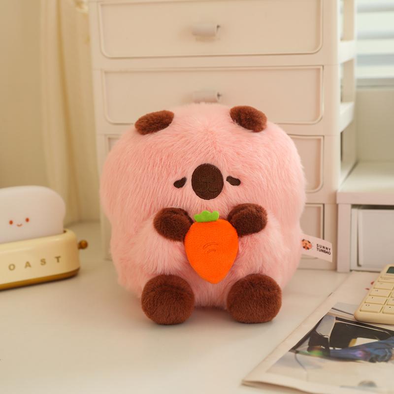 Mignonne Poupée Peluche Soleil Marron Blanc Rose Mauve Jaune Avec Tissu Doux Et Corps Rond Kawaii Décoration Amusante Objet de Collection 10cm