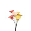 5 Pcs Flower Shape Bee Water Dispenser Portable Design Handmade Porcelain Ceramic Ornament Easy To Use