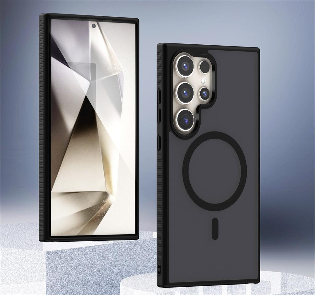 Applicable to Samsung S26Ultra Jinshang mobile phone case S25Ultra magnetic anti-drop S24Ultra protective sleeve