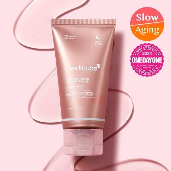 Medicube Collagen Night Wrapping Mask 75ml (+Brush Giveaway)
