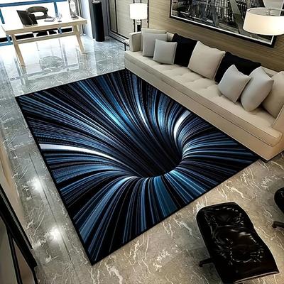 Floor Mat 3D Illusion Rug Non-Slip Stable Design High Absorbent Entryway Rug