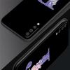 Letters Purple Flower Phone Case For Samsung Galaxy A56 A36 A26 A34 A17 A16 A06 A14 A12 A54 A72 A24 A22 A70 A52 A50 A40 A32Cover