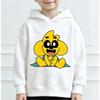 Felpe per Ragazzi Ragazze Felpa Casual Abbigliamento Bambini Top Felpa con Cappuccio a Manica Lunga Pullover con Cappuccio Stampato a Cartoni Animati