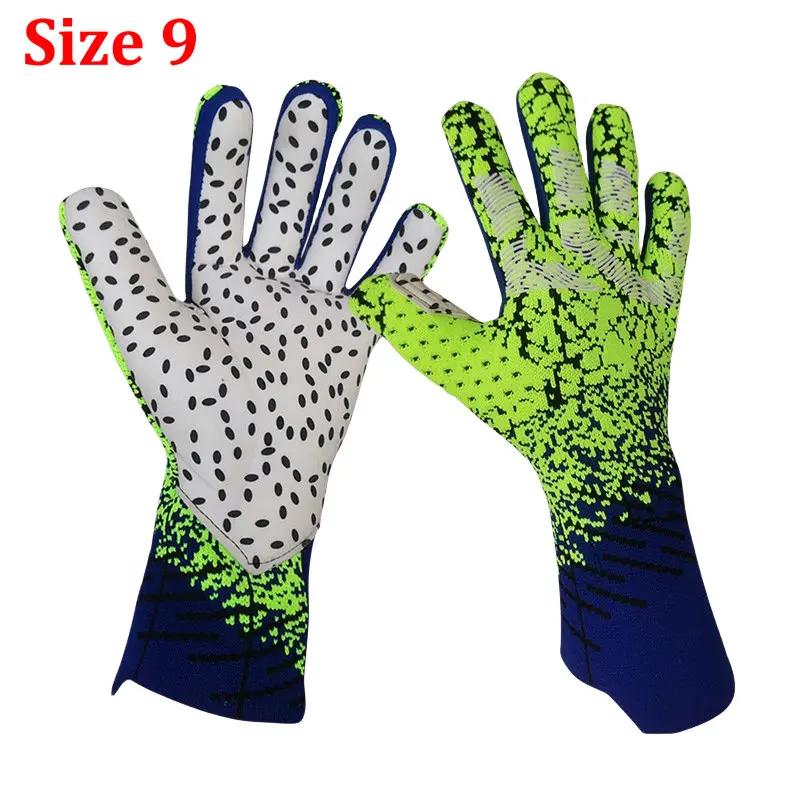 Latex-Torwarthandschuhe, verdickter Fußball, professioneller Schutz, Erwachsene, Teenager, Torwart, Fußball, Torwart-Fußballhandschuhe