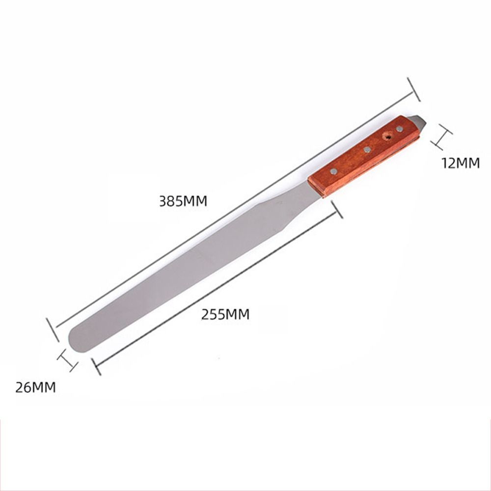 4-12 Inch Ink Mixing Scraper Stainless Steel Squeegee High-quality Ink Spatulas  Paint
