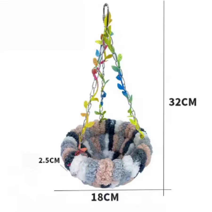 Doll Bed for Labu Accessories Pendant Keychain Baby Clothes Hammock Swing Hanging Basket Storage