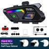 Kebidumei P20 2x Wireless Bluetooth6.0 Motorcycle Helmet Intercom Headset Waterproof 500 m Intercomunicador Speaker Earphone