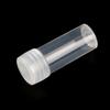 20 Pcs Practical Empty Plastic Bottles with Lids 5ml Small Vials Sample Container for Office School Chemistry Supplies