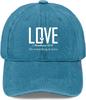 Love 1 Corinthians 16 14 Distressed Baseball Cap Washed Polyester Casual Adjustable Adult Hat