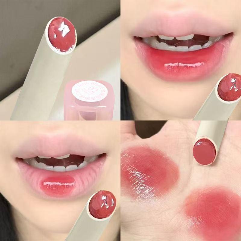 Pure Desire Feuchtigkeitsspendender Lippenstift - Early Morning Nude Pink Rose mit Spiegelglanz, Nicht ausbleichend