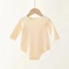 Baby Velvet Bodysuit Triangle Newborn Belly Cover Romper Soft Seamless Infant Crawling Jumpsuit Cozy Comfortable Essential