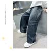 Children's Clothing, Boys' Spring Pants, 2026 New Style, Mid To Large Size, Boys' Spring and Autumn Jeans, Boys' Spring Wide Leg Pants, Trendy