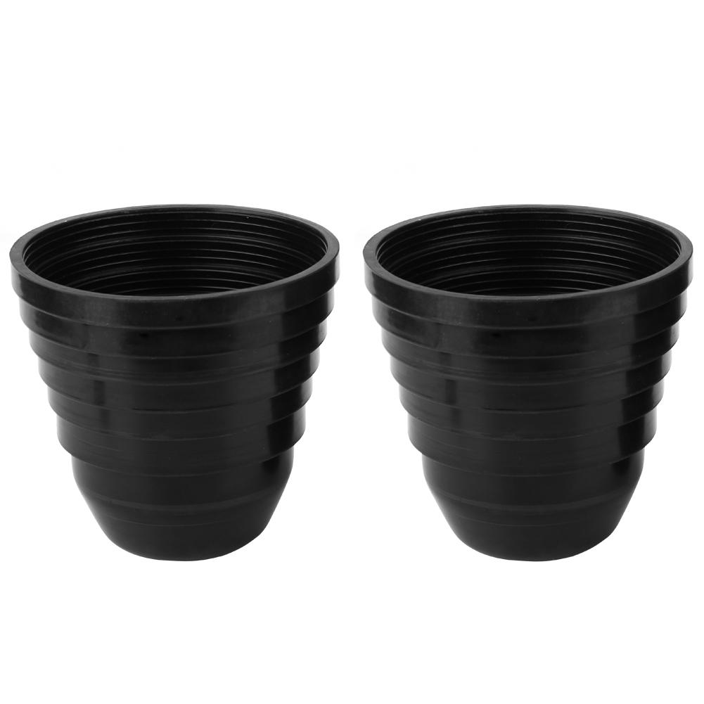 2 stk 95mm Bil LED Pære Hovedlykt Gummi Vanntett Støvtett Forseglingsdeksel