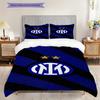 Set da tre pezzi Display Emblema Inter (1 * copripiumino + 2 * federa, senza nucleo) Copripiumino e federa 2D piatti, morbidi e confortevoli