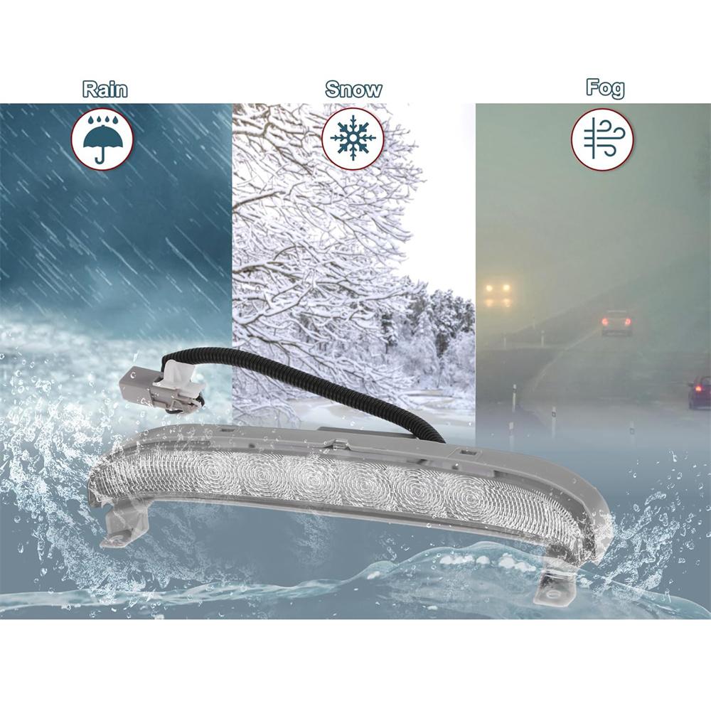 3. Drittes Bremslicht Klar 34270SVAA01 Für Honda Civic 2006-2011