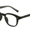 Men's and Women's Classic Basic Black Horn-Rimmed Glasses Frames