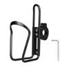 Bicycle Handlebar Water Bottle Holder, Aluminum Frame Mount Bracket with Clip, Practical Water Cage Accessory for Mountain and Road Bikes