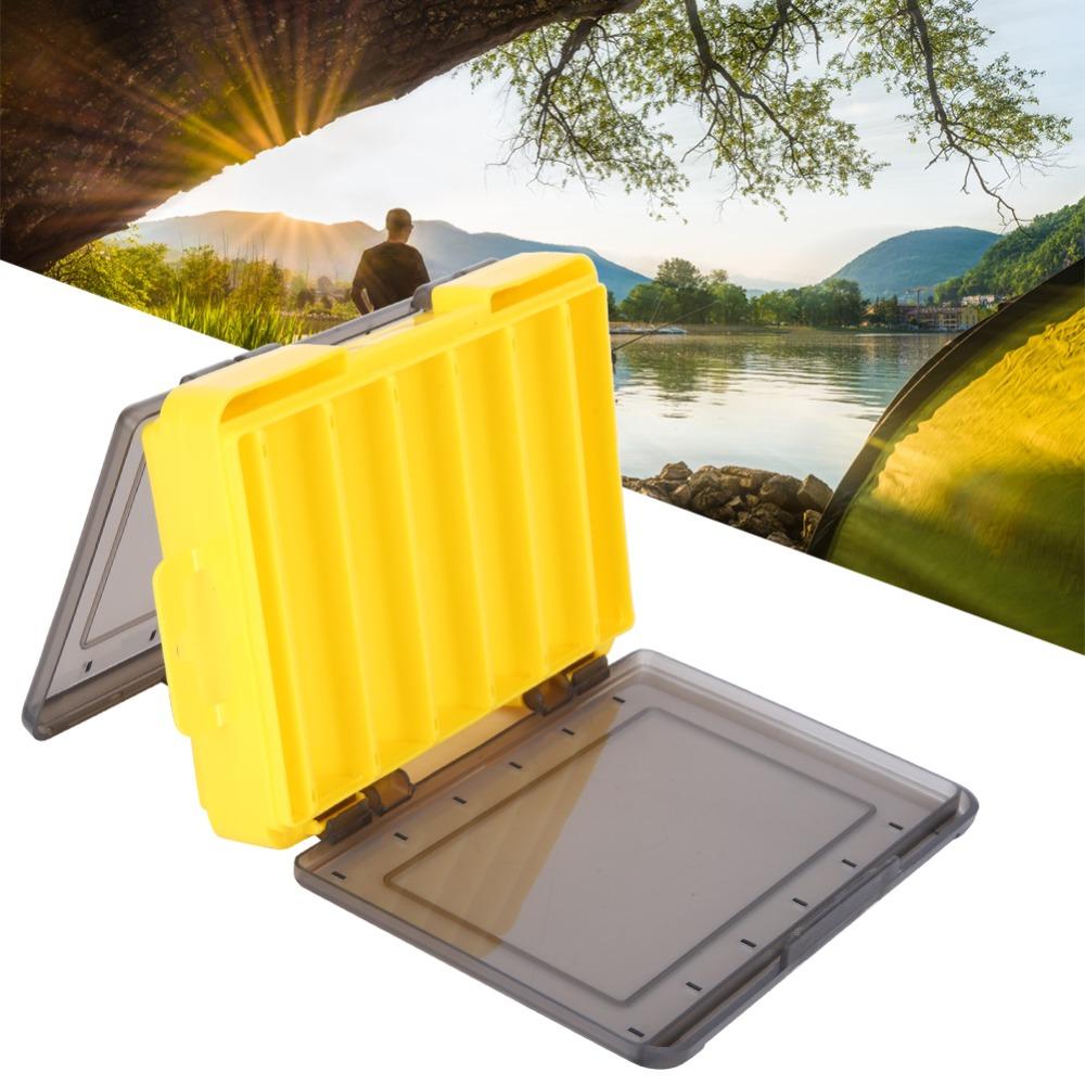2PCS PP Lure Tackle Box 12 Slots Fishing Lure Tackle Box Fishing Lure Box Fishing Lures Storage
