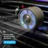 1Pcs 3 Speed Car Air Outlet Fan USB Cooling Fan With Color Changing Light Car Rear Seat Heat Dissipation Car Accessories
