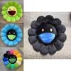Cute And Vibrant 40cm Takashi Murakami Rainbow Flower Pillow Plush For Collectors