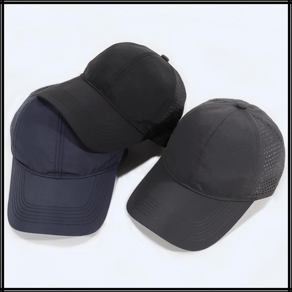 Cap Hat Waterproof Mesh Running Sports Breathable UV Protection Men Women CZ972 [White Fang] (Wine)