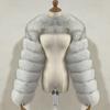 Furry Coat Femme Top Fashion Winter High Quality Faux Fox Fur Coat Women Elegant Patchwork Long Sleeve Warm Mink Short Jackets
