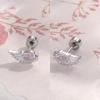 Stylish Wing Shaped Ear Bone Studs Unique Fashion Statement Alloy Materials Comfort Casual Wear