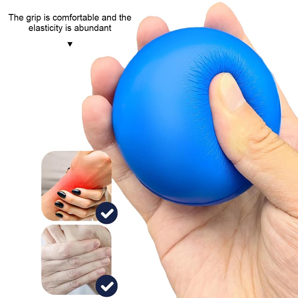 Junior Grip Ball Rehabilitation Training Exercise Equipment for Stroke Hemiplegia Elderly Finger Strength Grip Device Grip Ring