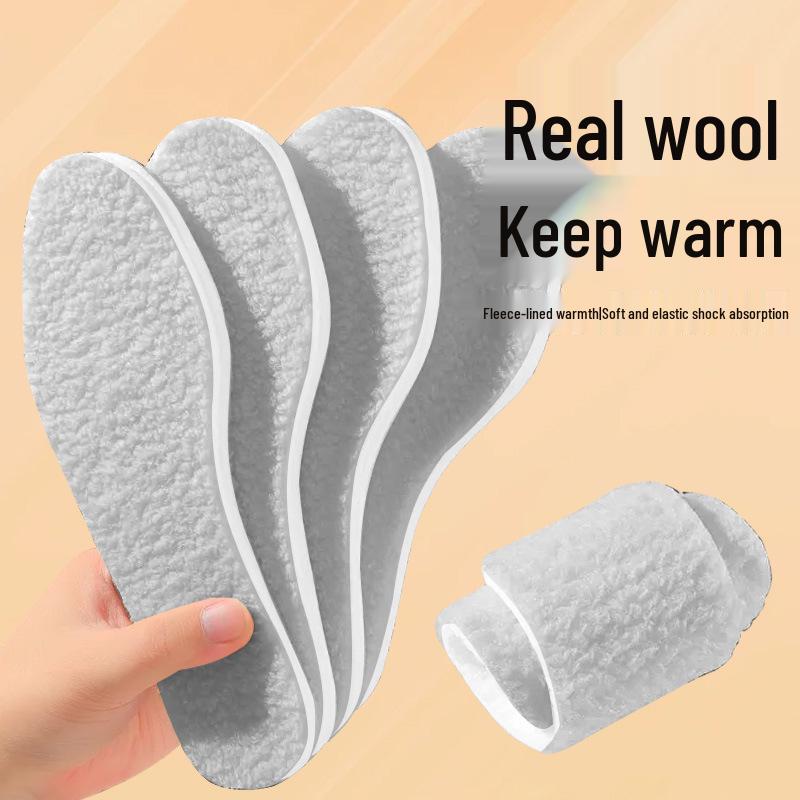 

Надзвичайно товсті зимові вовняні устілки з флісовою підкладкою - Обрізні, поглинаючі піт, вологостійкі та теплі 43-44 (Cuttable) сірий колір