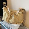 Folded Bag Women's 2025 New Fashion Popular Shoulder Bag Versatile Large Capacity Personalized Puff Drawstring Messenger Bag