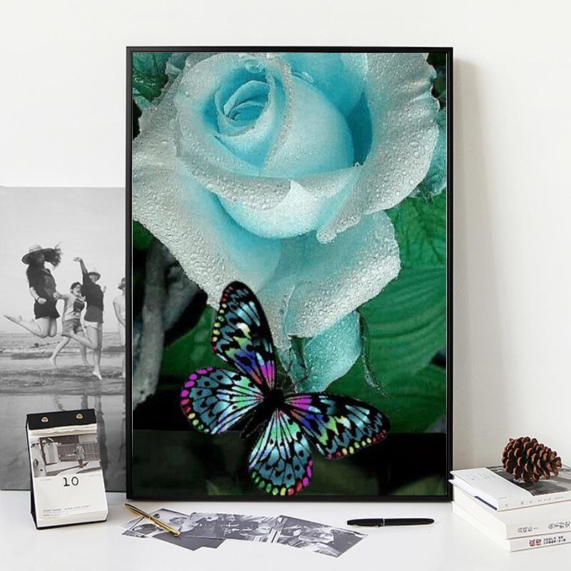 Dimond Painting Butterfly 5D Diamond Mozaic Kit de broderie Diamond Dots Painting Mozaic