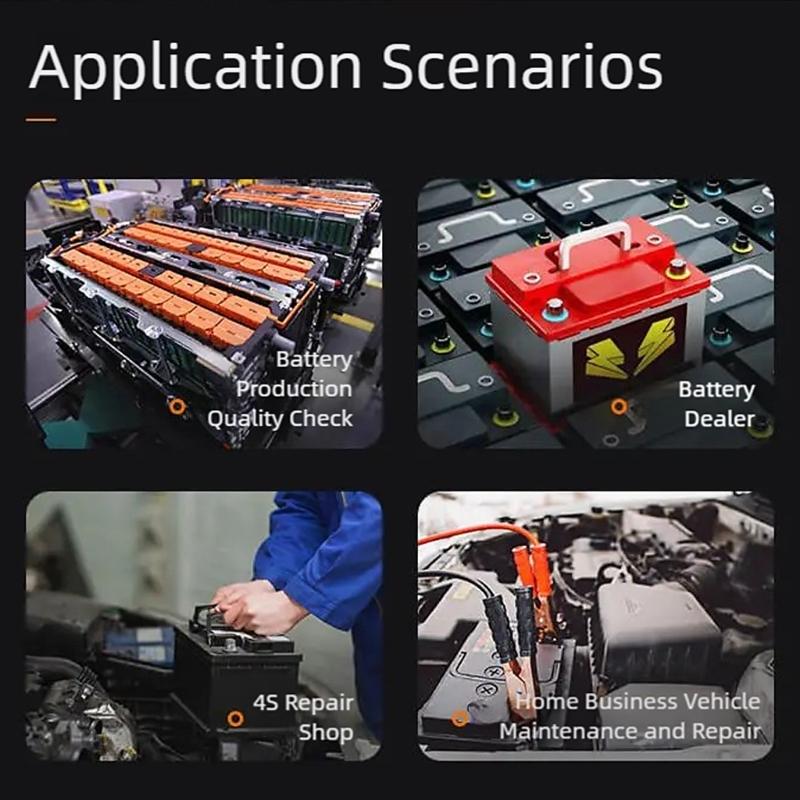 Multifunction Car Battery Tester For Light Trucks SUVs 12V 24V Systems Fast Accurate Diagnostic Device