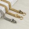 Mens Stainless Steel Skull Charm Bracelet Punk Style Titanium Bangle Fashion Accessory Jewelry