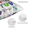 Printing Alphabets English Cartoon Lores Pillowcase Cushion Cover Decorations Villain Letters Pillow Case Cover Car Wholesale