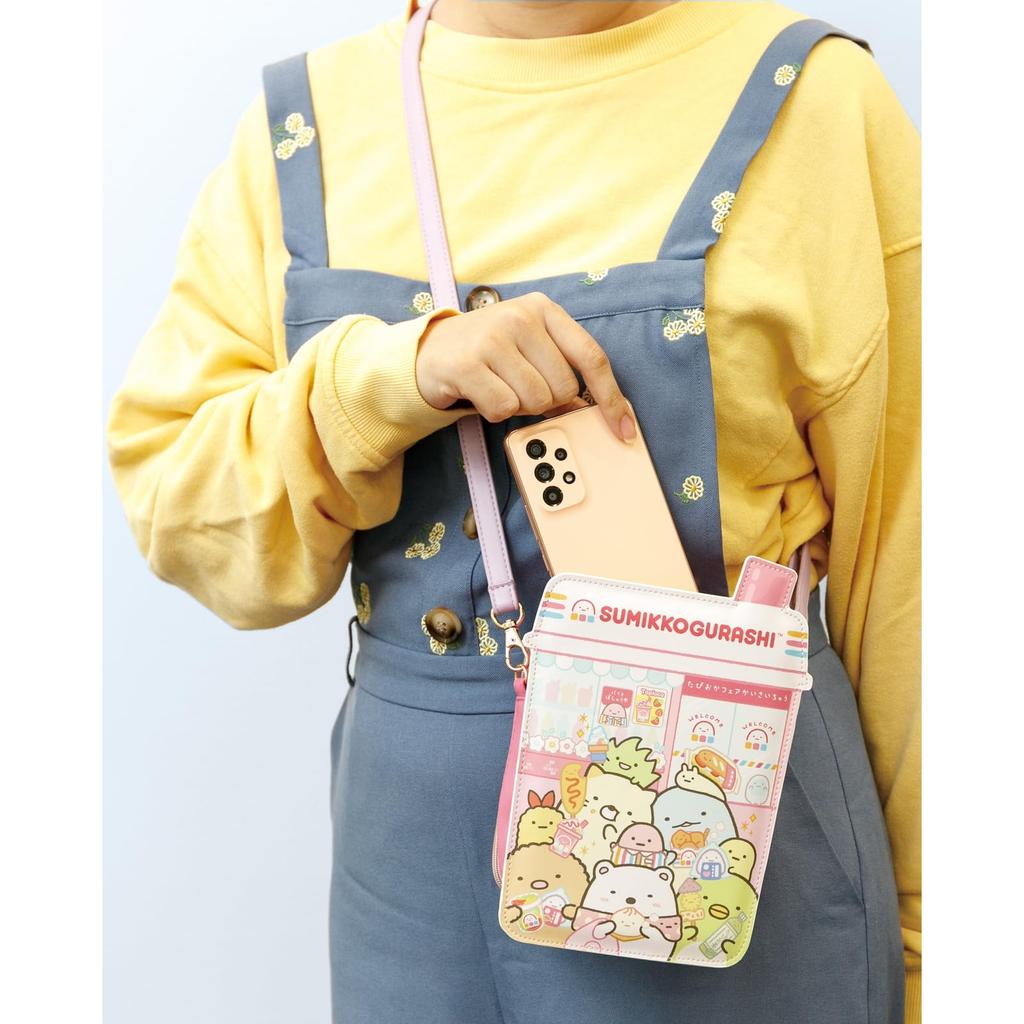 Sumikkogurashi Tapioca Convenience SumiColle Mini Shoulder Bag CA61101 San-X "Wakuwaku Store" H220×W160×D80mm