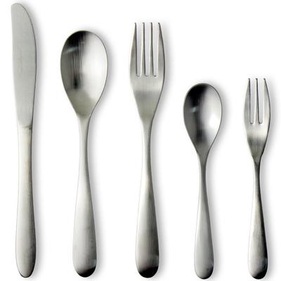 Nagao Dinner Cutlery 5 Stainless Made In Japan NT-5 Set, Pieces, Steel,