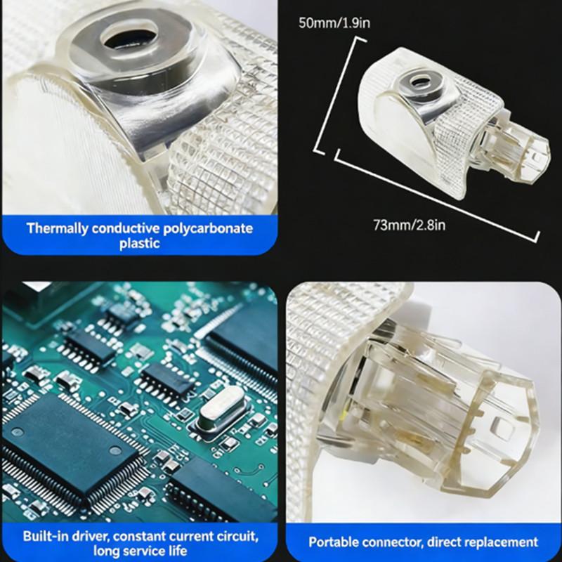 LED Auto Tür Logo Willkommenslicht für Lexus CT RC 350 300h 330 400 RX270 350 450h ES GS GX IS LS LX 460