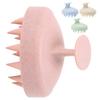 Silicone Scalp Massager Brush Home Portable Hair Washing Shampoo Brush Scalp Exfoliator