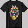 Super Mario and Luigi White-Black Men/Women T Shirt AB221