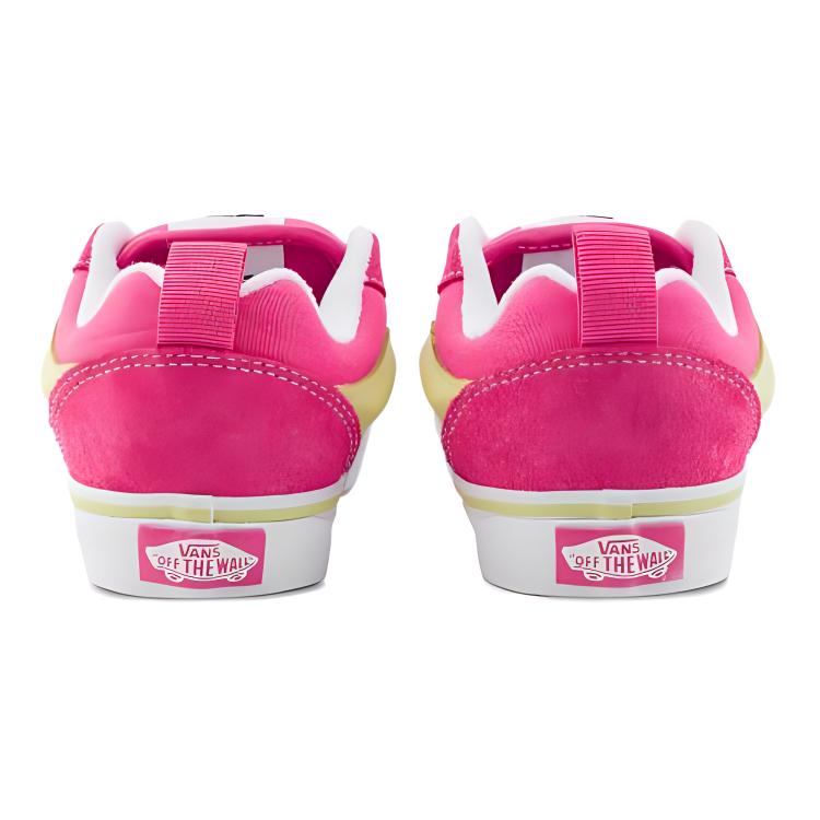 Vans Knu Skool Comfortable Durable Wear-Resistant Low-Top Kids Skate Shoes Pink Kids sneaker VN000CYUDFE