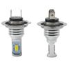 2pcs H7 Car CSP LED Light Headlight Headlamp Conversion Kit 3570 Lamp Bead High Low Beam 55W 8000LM 6000K Super Bright