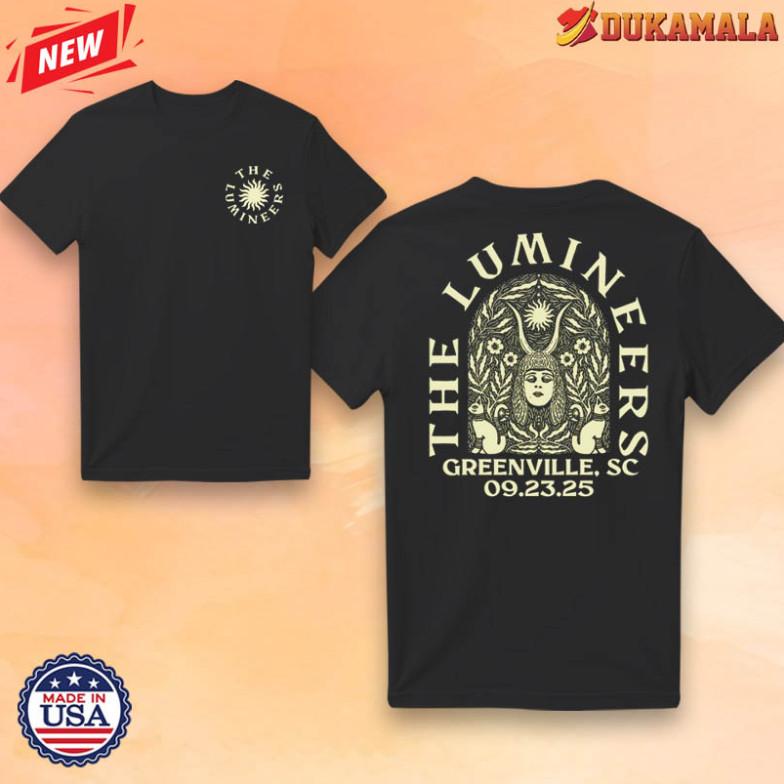 The Lumineers September 23 2025 Greenville, SC Event T-Shirt Unisex T-Shirt XXXXL