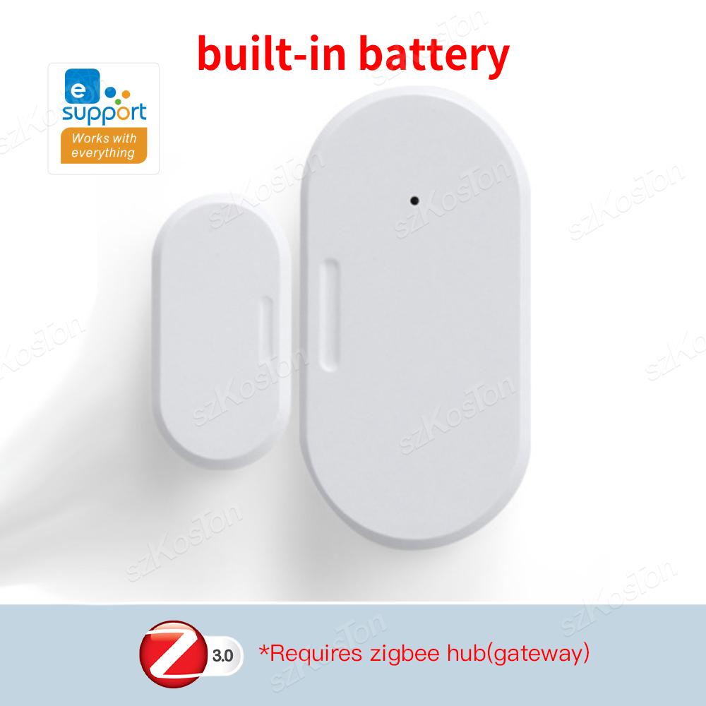 

Приложение eWeLink ZigBee Умный датчик двери и окна Умная автоматизация дома Детектор открытия и закрытия двери для помощника Alexa Google Home