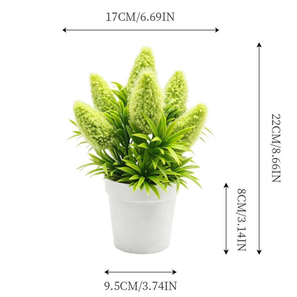 Green Leaves Artificial Flower Bonsai Multicolor Simulated Flower Bonsai Office Hotel