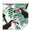 Wallpaper Toucans Among Tropical Leaves for Living Room and Bedroom 50x1000